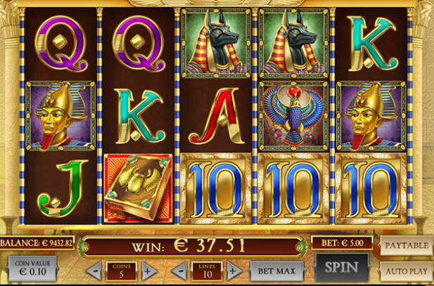 Book of Dead slot screenshot